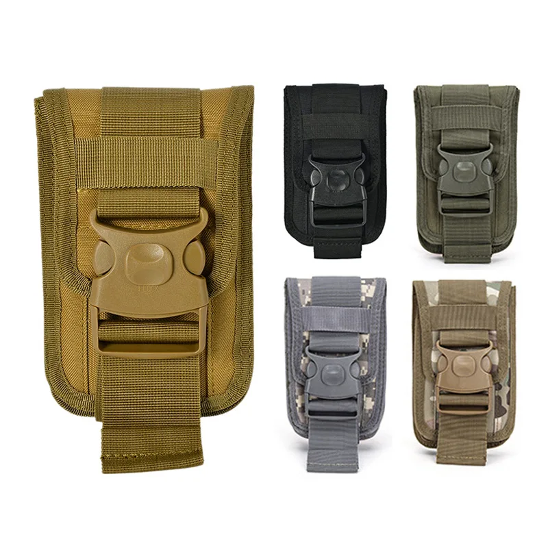 

Новая тактическая поясная сумка, Противоударная двойная сумка для телефона, кошелек, сумка для карт, Сумка с системой Molle, аксессуары для кем...