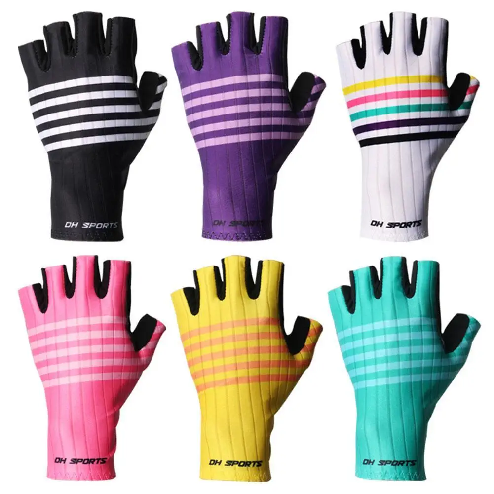 

1 Pair Cycling Gloves Half-finger Summer New Style Fishing Breathable Cycling Gloves Short-finger Gloves Fitness P6E3