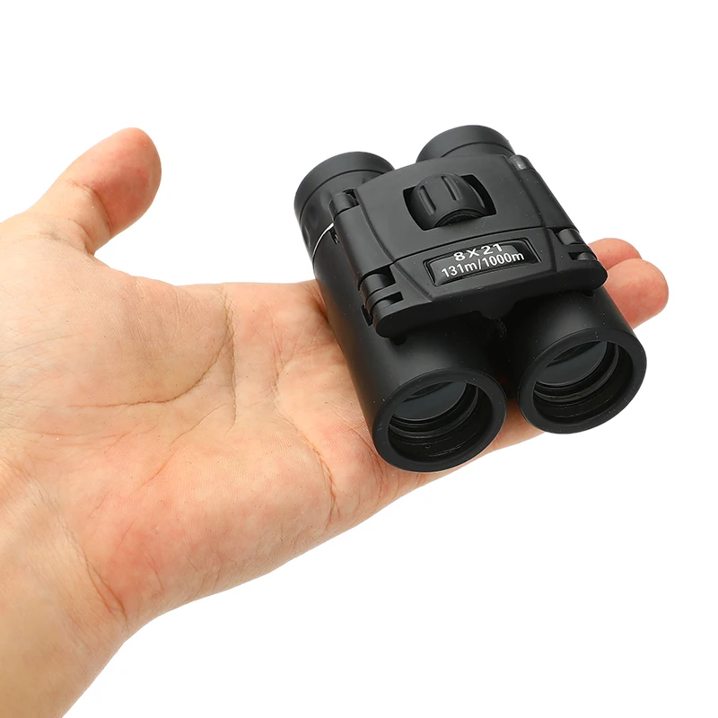 8x21/22x25 Compact Zoom Binoculars Long Range 1000m Camping Hunting Sports Folding HD Powerful Mini Telescope for Sale | Спорт и