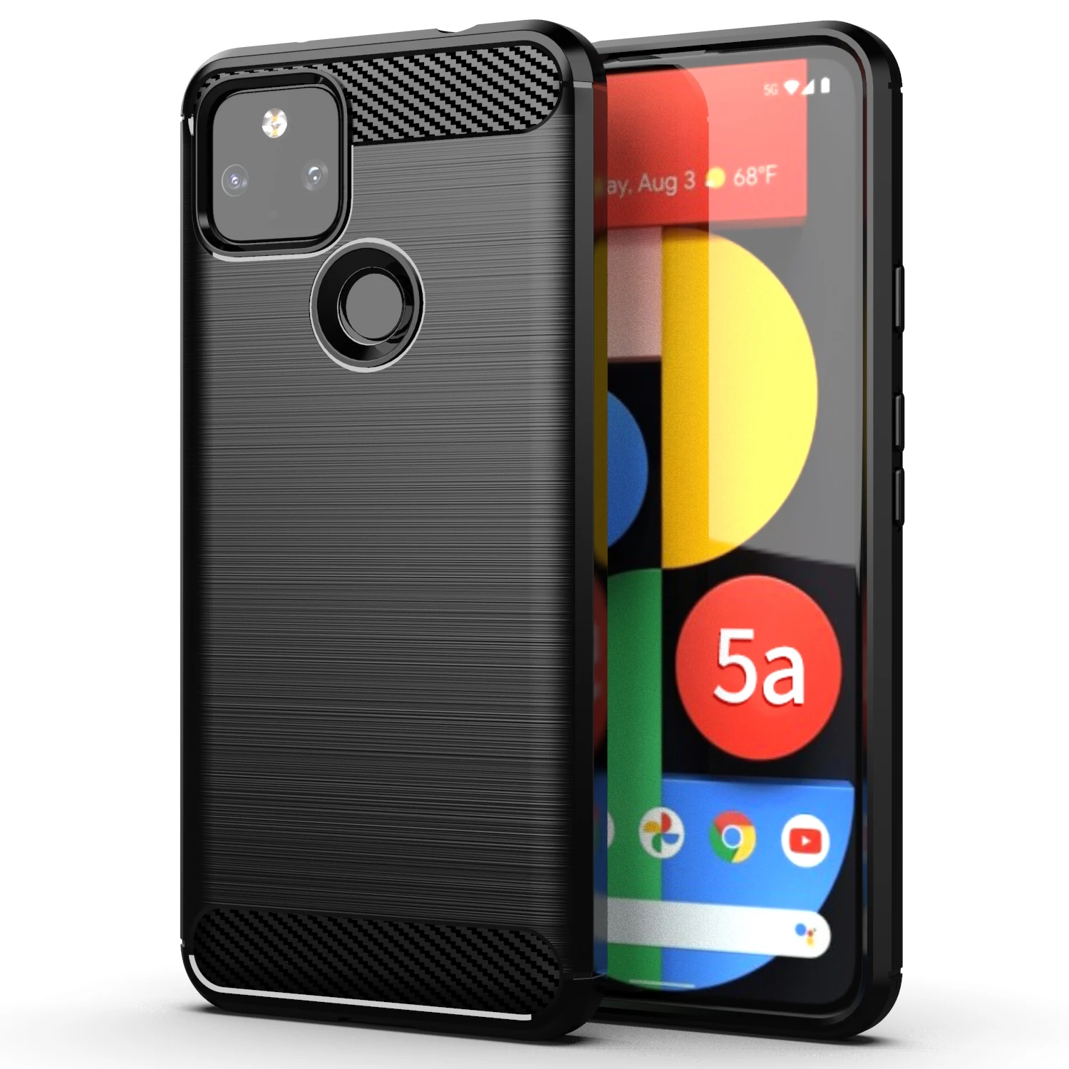 Приятный на ощупь Матовый Мягкий противоударный чехол от царапин для Google Pixel 5A 5G 4A