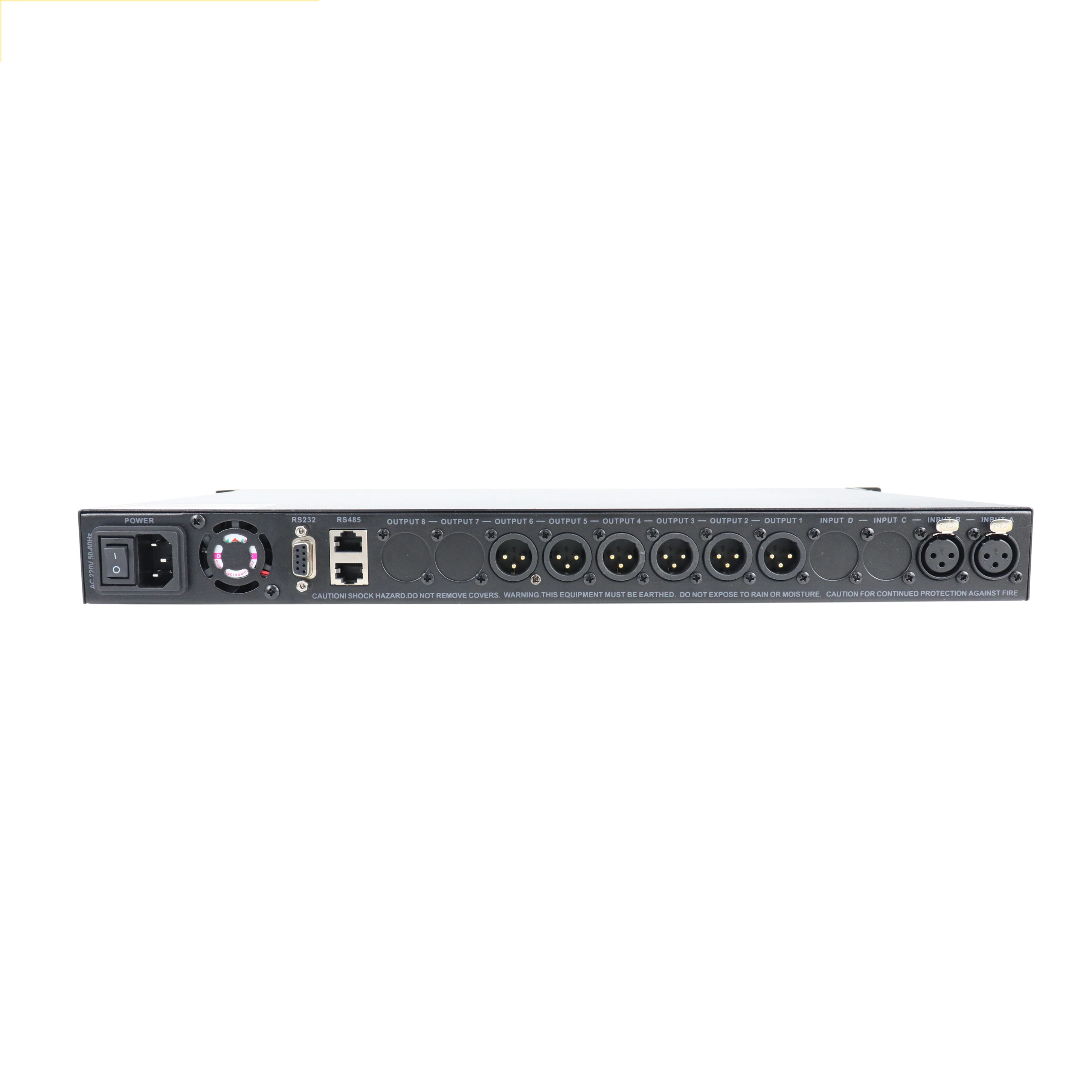 Leicozic DANTE2.6 2in 6out USB цифровой DSP процессор динамик процессор программное обеспечение управление processador аудио RS232, RS485 AC220V