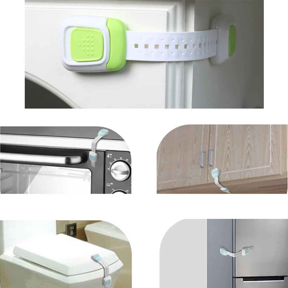 1 шт. детская защита безопасности пластиковый детский ремень замок от дверей