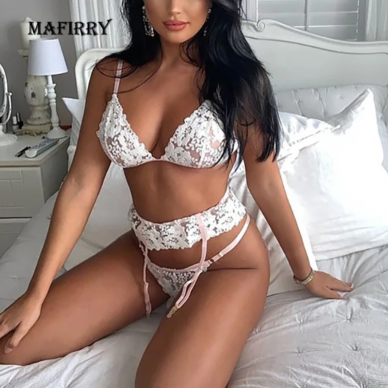 

Сексуальный комплект нижнего белья, женский прозрачный кружевной эротический костюм, сексуальный порнокостюм, бюстгальтер, брафы, Женский ...