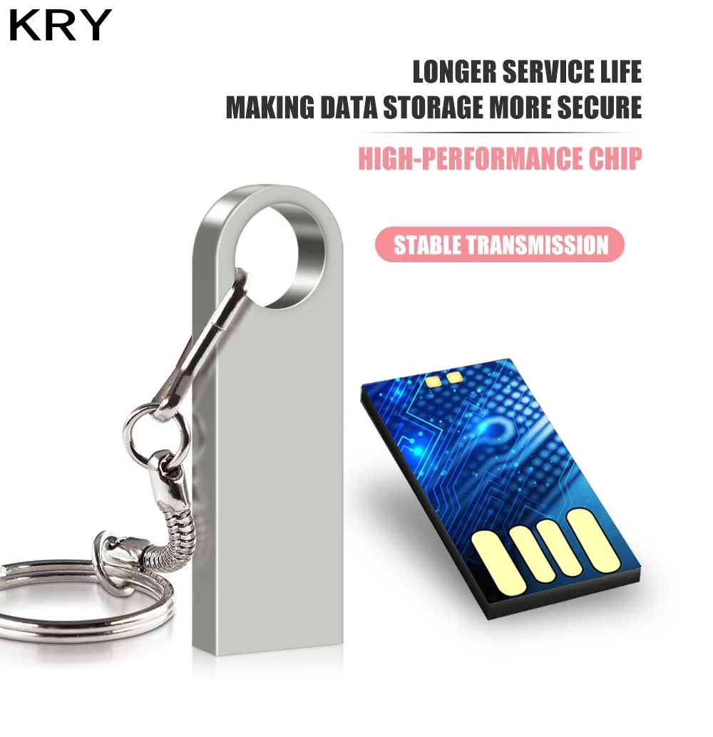USB флеш накопитель 64 ГБ 32 128 16 8 водонепроницаемый металлический u диск Memoria Cel
