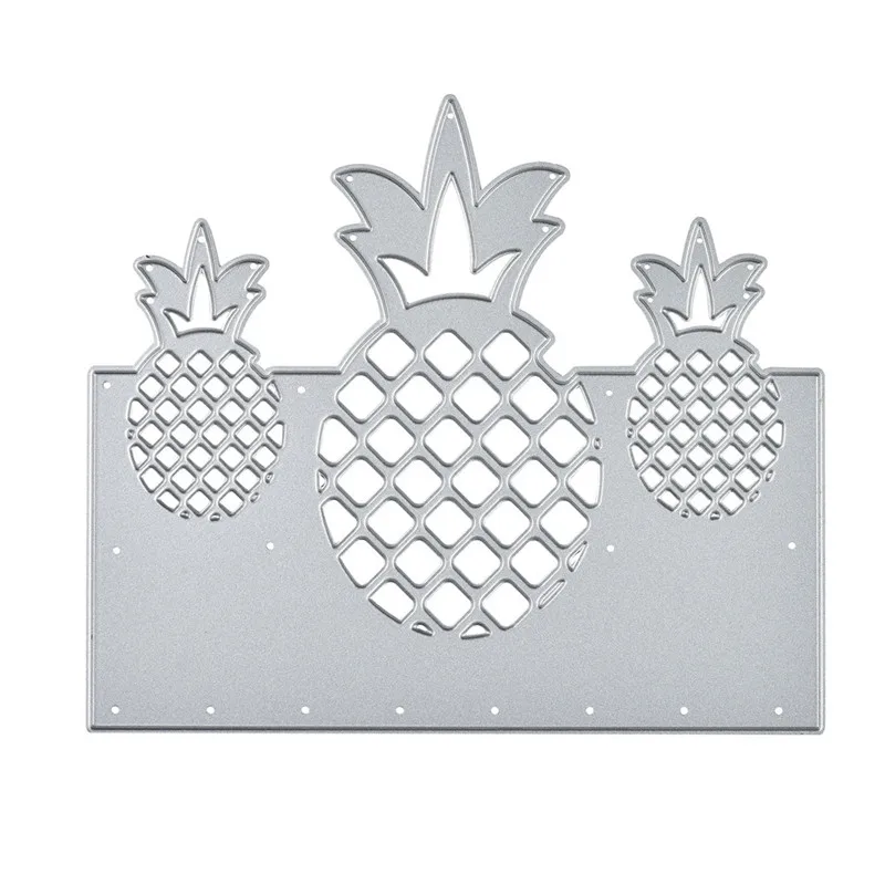 GJCrafts Pineapple Border METAL CUTTING DIES Stencil Scrapbooking Photo Album Card Paper Embossing Craft DIY New dies for 2019 | Дом и сад