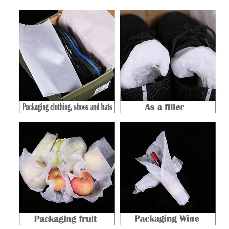 

100 Pieces 21*30 Cm Tissue Paper DIY Handmade Craft Paper Flowers Gift Packing Wedding Festive & Party Home Decoration Supplies