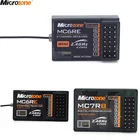 100% Оригинальный мини-приемник MicroZone MC7RB MC6RE 6CH для MicroZone MC6C 2,4G 6CH контроллер передатчик для радиоуправляемый самолет, Квадрокоптер