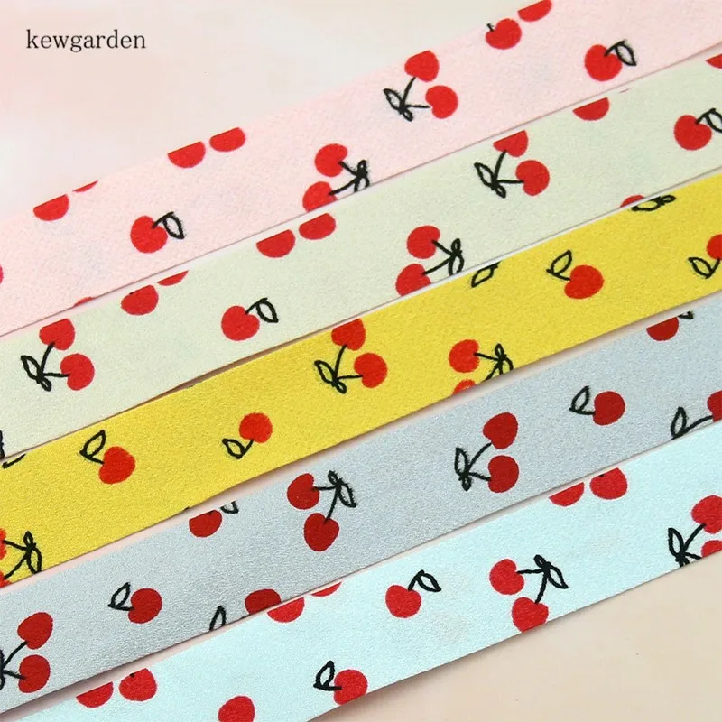 Kewgarden 1 5 &quot1&quot 25 40 10 мм ткань с хрустальными вишнями для ношения слоями атласная