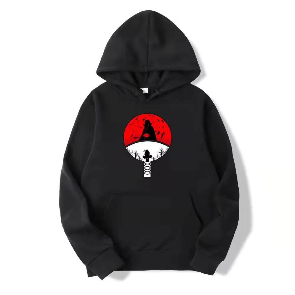 Толстовка Itachi с рисунком аниме Свитшот удзумаки Акацуки Сакура Какаси Саске