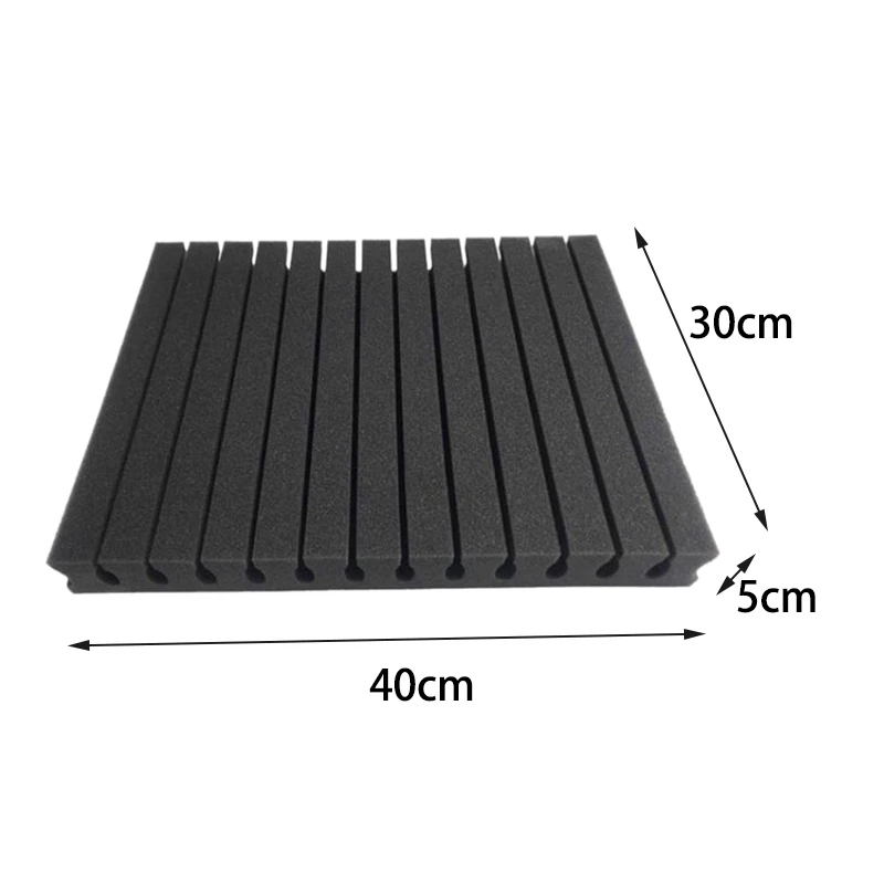 

12 Pcs Acoustic Foam Panels,Sound Absorbing Dampening Wall Foam Sound Wedges 2 Inch Acoustic Treatment Foam,40X30X5cm