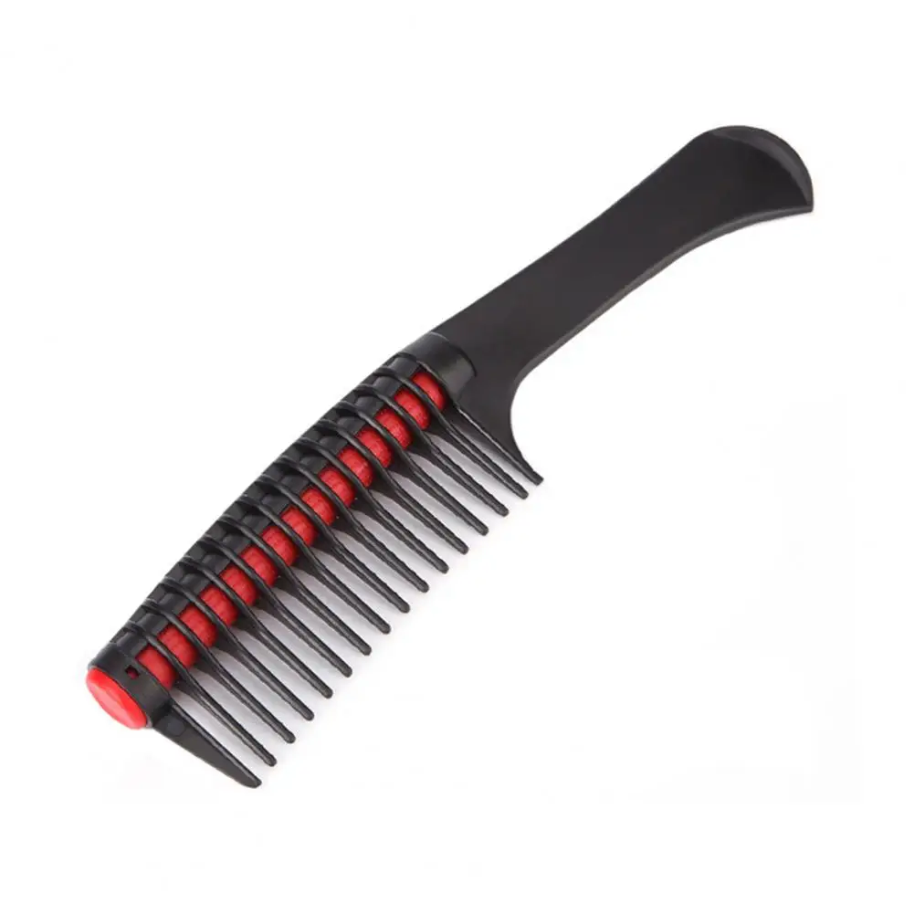 

1PCS Salon Comb Stylish Anti-knotting Plastic Women Hair Comb for Home Hairdressing Hair Styling Tools