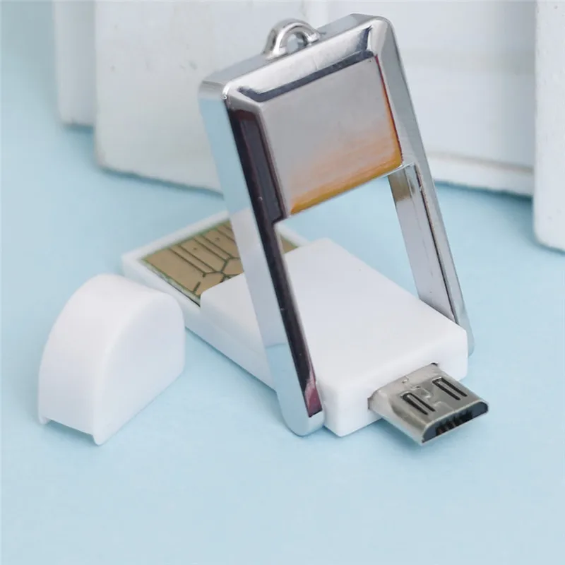 Мини 2 в 1 Micro USB 2,0 OTG адаптер+ TF кардридер адаптер записывающего устройства для ПК телефона TF T-Flash OTG хост USB карта Reade