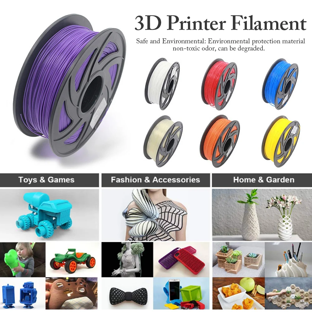 3D принтер PLA нить 1 75 мм 330 м высокая чистота Высокая точность гибкие материалы для