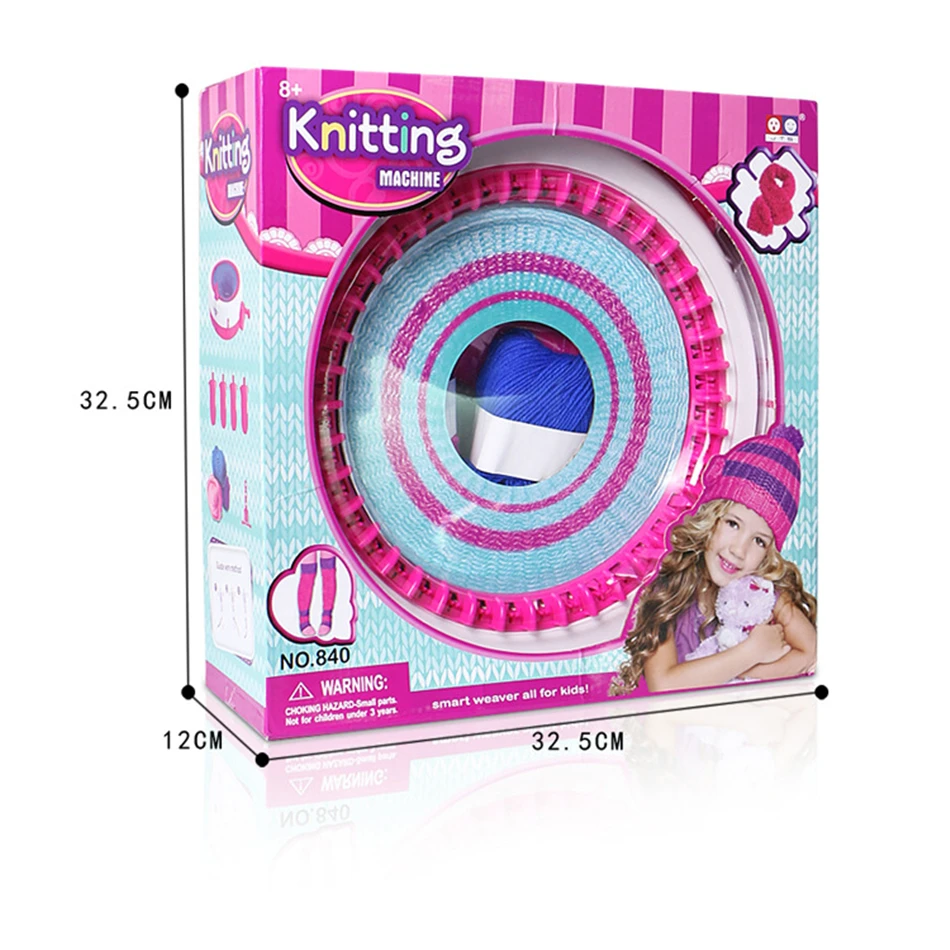 40 игл позиции большая ручная вязальная машина для поделок ткацкий станок вязать