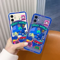 planet dinosaur silicone case for iphone 12 pro max mini 11 pro max x xr xs max se2020 8 7 plus 6 6s plus shockproof phone cover