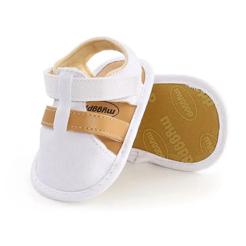 

Gentleman Baby Sandals Toddler Infant Hollow Soft Crib Sole Canvas Shoes Little Boys Kids Soft Crib Prewalker Sandals Clogs