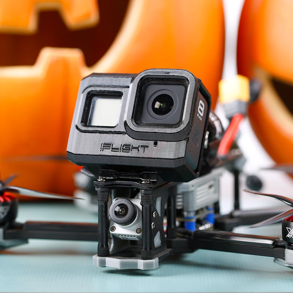 Крепление камеры iFlight для Gopro Hero 8 3D-печать Nazgul5 XL5 SL5 DC5 FPVRacing Drone | Игрушки и хобби