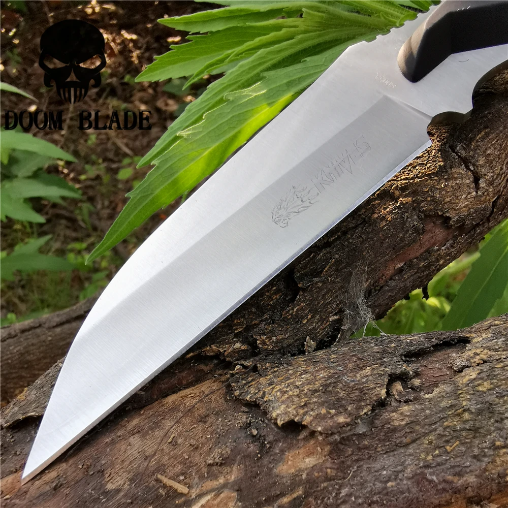 Тактический прямой нож для выживания в дикой природе ножи самообороны рыбалки