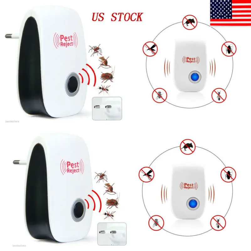 2020 электронная ультразвуковая Мышь Убийца мышь тараканов ловушка насекомых