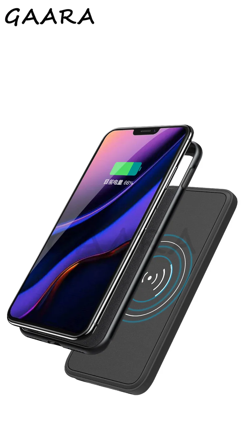5000mAh Battery Charger Case for iPhone 11 Pro Wireless Magnetic Powerbank Cover for iPhone 11 Pro Max Gradient Power Case coque