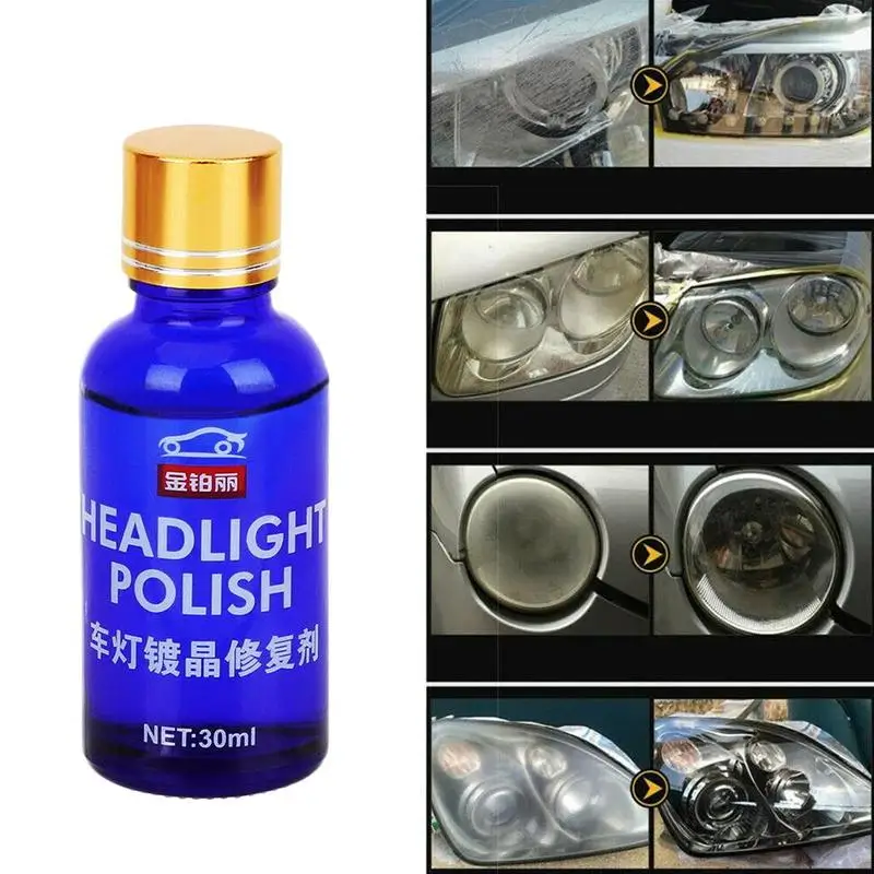 30 мл раствор для ремонта автомобильных фар комплект окислительного покрытия