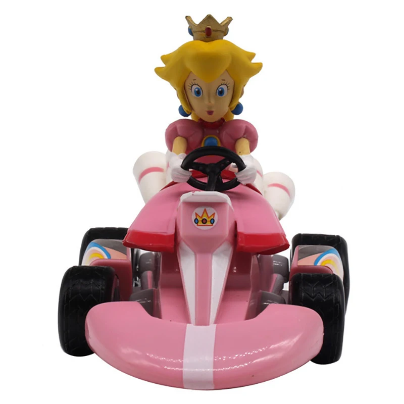Аниме Супер Братья Марио Фигурки 15 см Луиджи динозавры Ослик Kong Bowser картинг