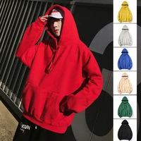 10 colors mens college warm cotton casual hoodie loose big size pullover sweatshirts boys hooded top v30
