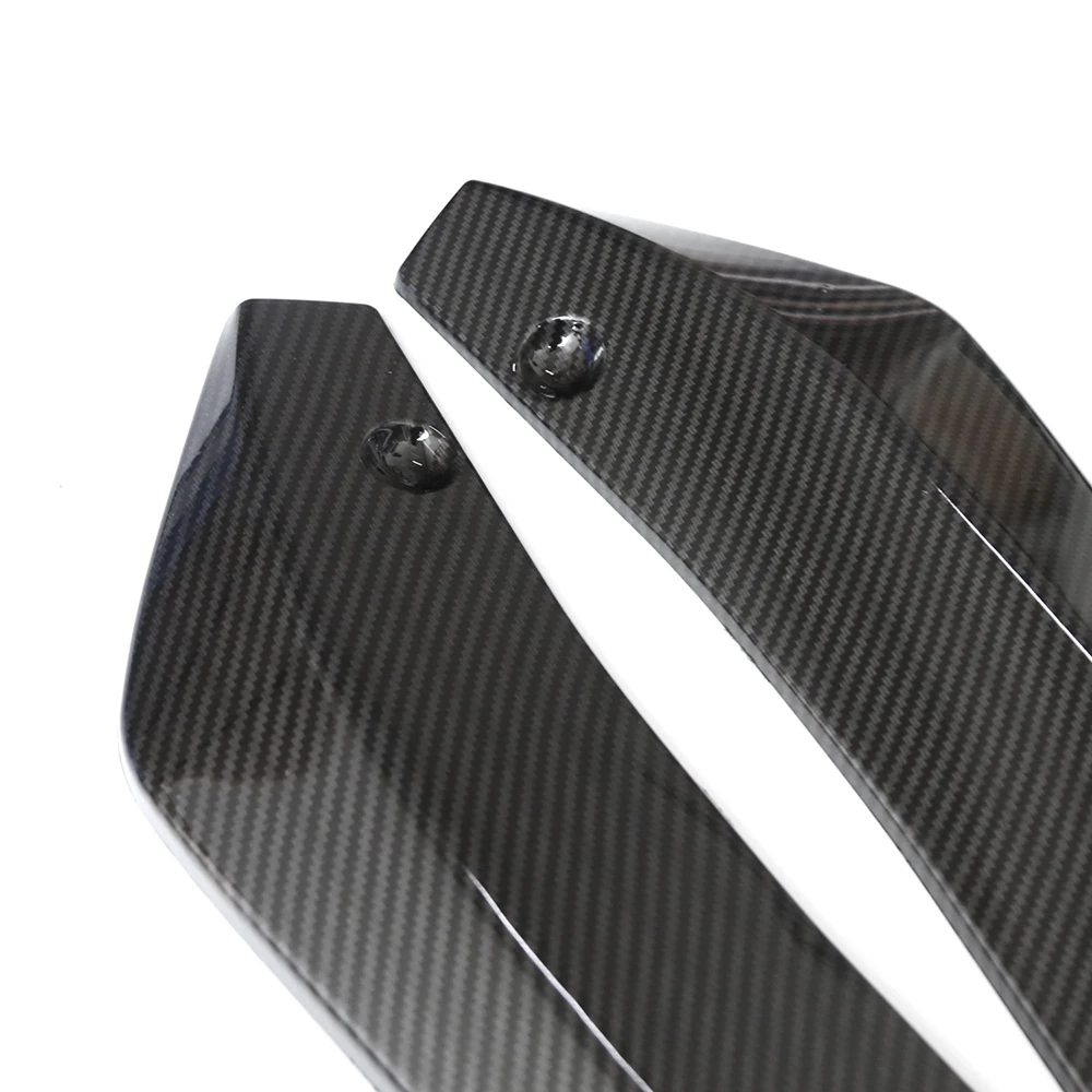 Универсальный разветвитель для губ заднего бампера из углеродного волокна ласты