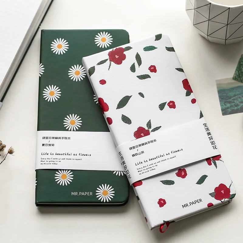 

2021 New Hardcover Hardcover TN Book Fresh-hand Book Schedule Weekly Planning Travel Diary Grid Notebook Sketchbook Journal