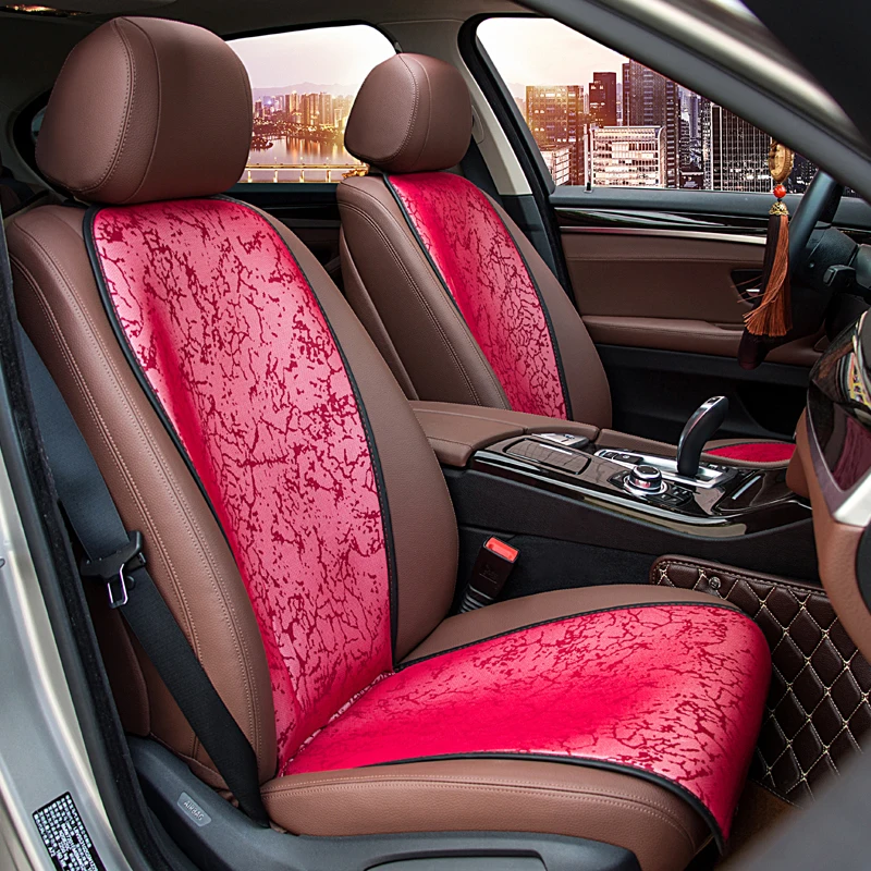 Miglior Coprisedile Universale Per Auto Stile Cinese Stampa Floreale Mesh Traspirante Cuscino Per Sedile Protezione Tappetino Con Schienale Adatto Per La Maggior Parte Delle Auto