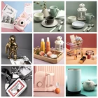 Фон для фотосъемки из однотонной бумаги, 57x87 см