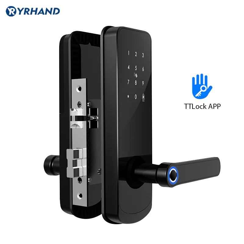 Fechadura Ttlock новый узор NX1F cerradura inteligente lock de porte smart door
