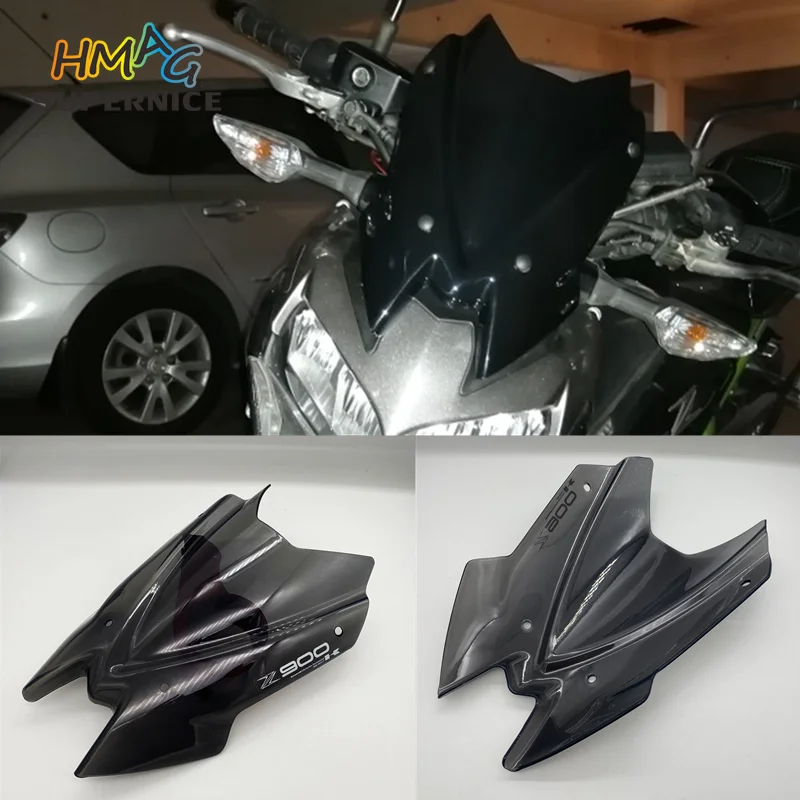 

Motorcycle accessories windscreen sports aim to aim for windscreen deflector vision for kawasaki z 900 z900 Z900 2020 2021
