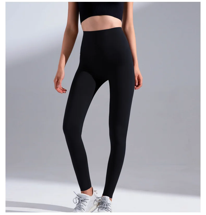 

2021 thin shark pants with high waist, Tummy Tuck, no marks, skinny Barbie pants with leggings