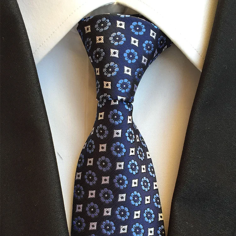 Роскошные галстуки с полиэстером кешью разных цветов для мужчин галстук