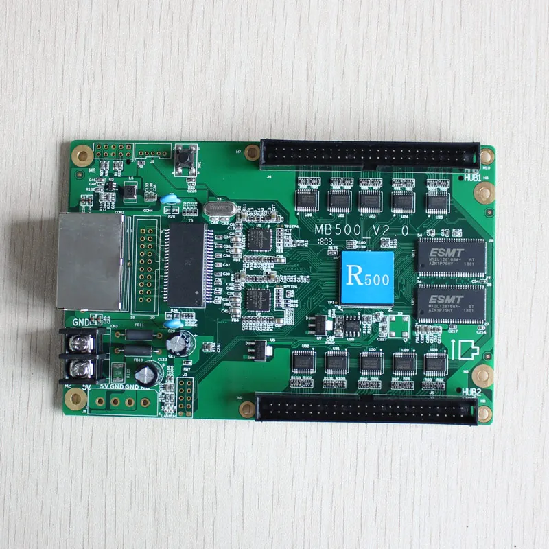 Huidu R500 HD приемная карта RGB светодиодный дисплей управления работает с C10 C30 A30 +