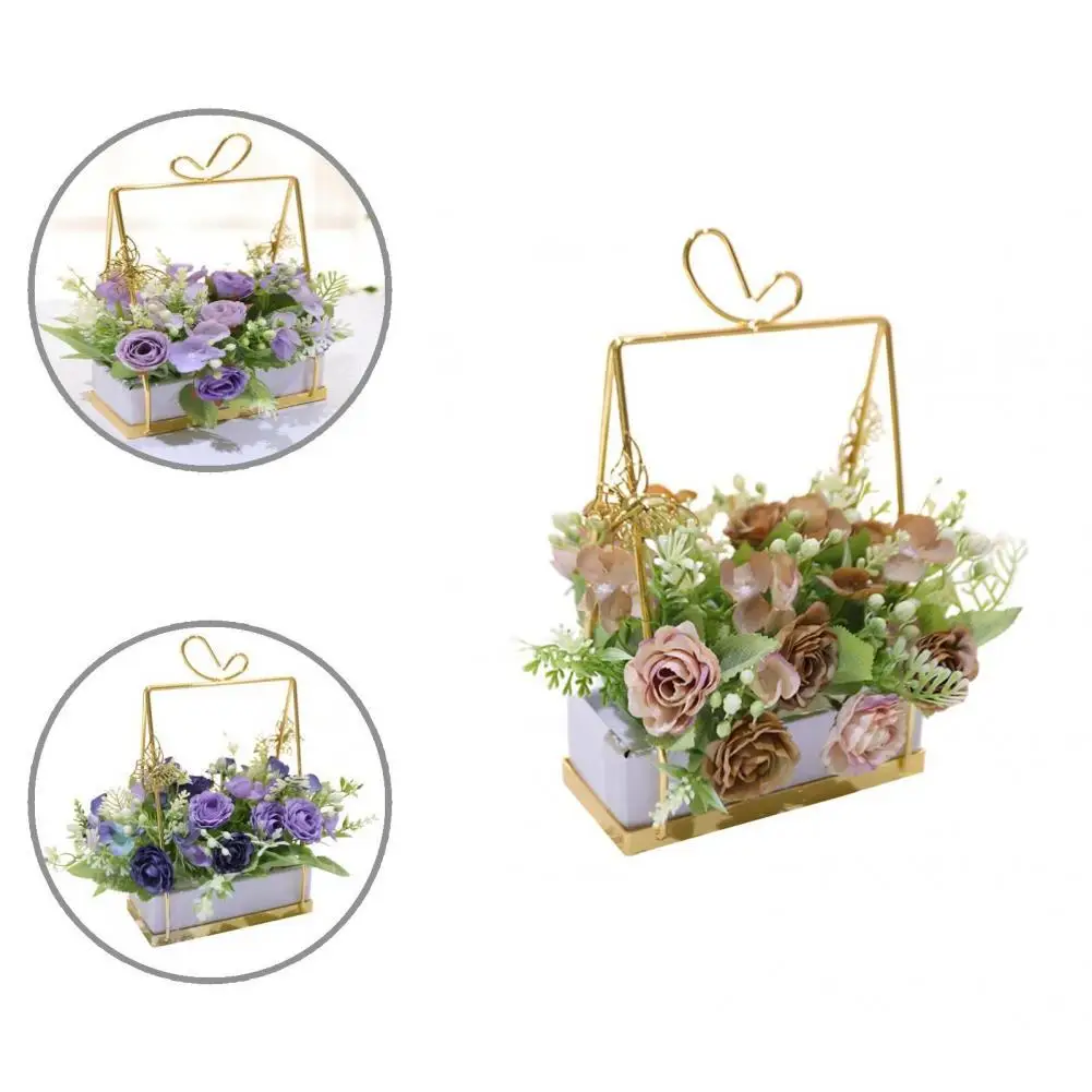 

Фальшивый цветок, 6 цветов, не выцветает, отличные свадебные подарки