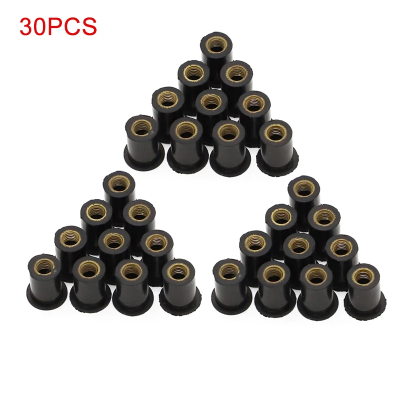 

Резиновая гайка M5, глухая застежка, болт обтекателя лобового стекла, обтекатель для Honda Kawasaki Yamaha BMW Ducati 90111-KW3-003