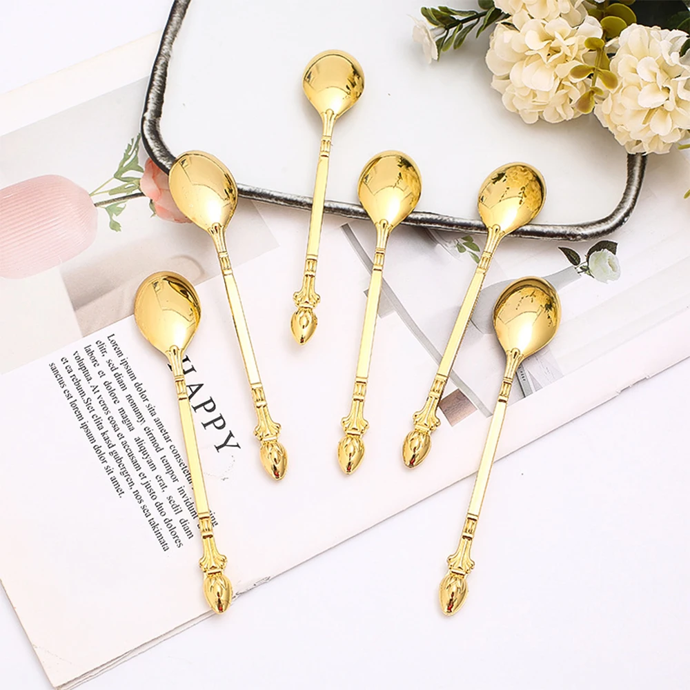 6 шт. Лебедь фрукты Базовая деталь резцедержателя набор вилок Нержавеющая сталь