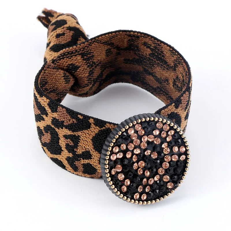 Leopard Band A Корейский женский стиль, леопардовые заколки для волос, крабы, когти, акрил, животный узор, заколки для волос, для женщин, девушек, аксессуары для волос - Цвет: Leopard Band A