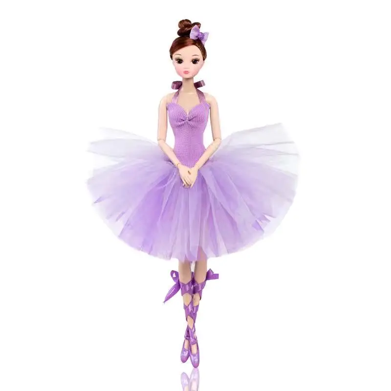 

32cm Ballet doll Fashion Girl Dolls Large Original Handmade 1/6 Doll Full Set 11 Jointed Doll Girls Toys for Children Kids Gift