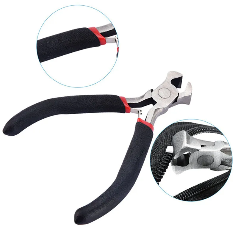 

85 Pieces Zipper Replacement Zipper Repair Kit With Instruction Manual And Zipper Install Pliers Tool, Silver And Black