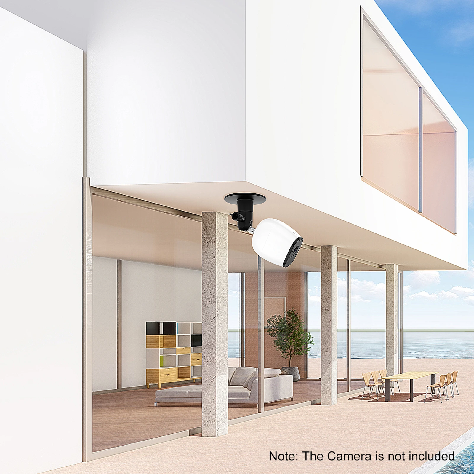 

Adjustable Wall Mount Compatible with ARLO PRO/PRO2 ultra /PRO3 / ARLO GO / ARLO HD Home Camera Mounting Bracket Outdoor Indoor