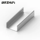 Индивидуальный промышленный алюминиевый экструзионный профиль BRZHIFI 6061 для шасси усилителя звука, электрического оборудования или окон