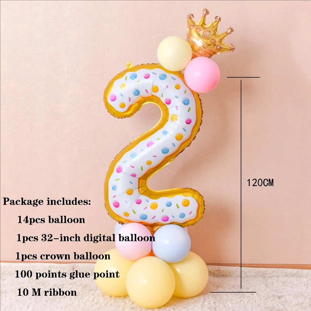 Воздушные шары арочный комплект мороженое конфеты день рождения украшения для