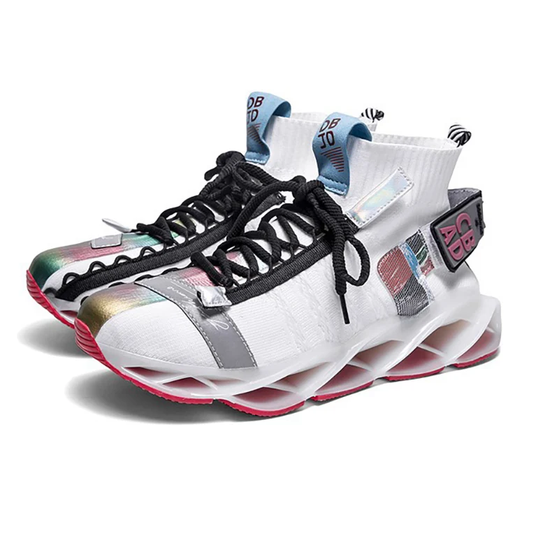 

Designer Sneakers Breathable Comfortable Men Running Shoes Men Fashion Brand Socks Shoes New Products 2020 Trend Men casual shoe