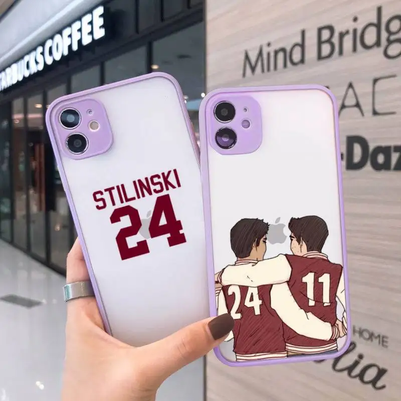 

Dylan O'Brien Teen Wolf cool Phone Case Matte Transparent for iPhone 7 8 11 12 s mini pro X XS XR MAX Plus cover funda