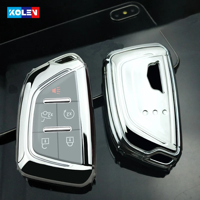 Новинка Мягкий ТПУ чехол с полным покрытием для автомобильного ключа