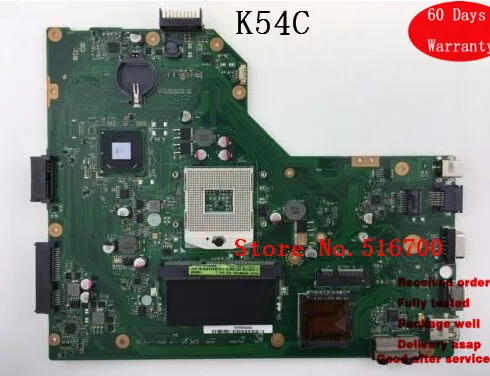 Основная плата K54C для материнской платы ASUS протестирована 60-N9TMB1000-B15 Rev 2 1 |