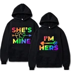 Прямая поставка; Радужный Флаг ЛГБТ дизайн печати Женская толстовка с капюшоном на весну-осень; Повседневная Love Is футболка с надписью про любовь унисекс Love Ретро осенне зимнее пальто, одежда